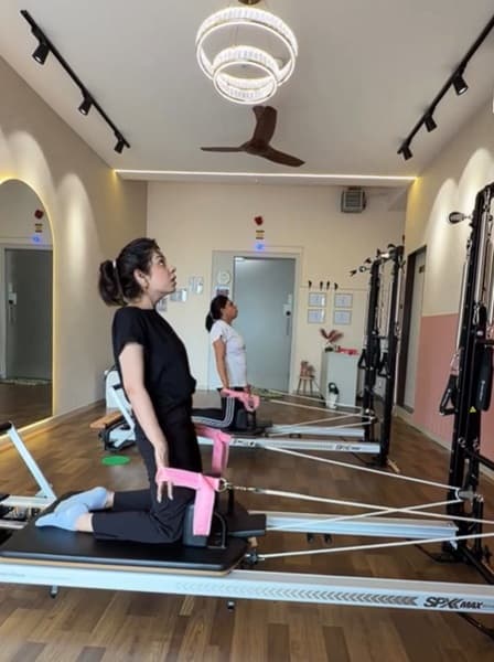 Celeb Pilates reformer equipment